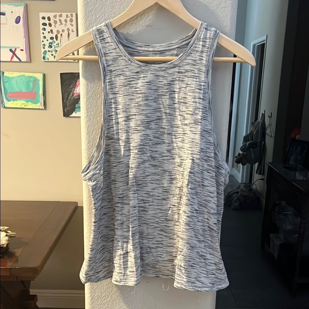 Women's Sleeveless Gray Top